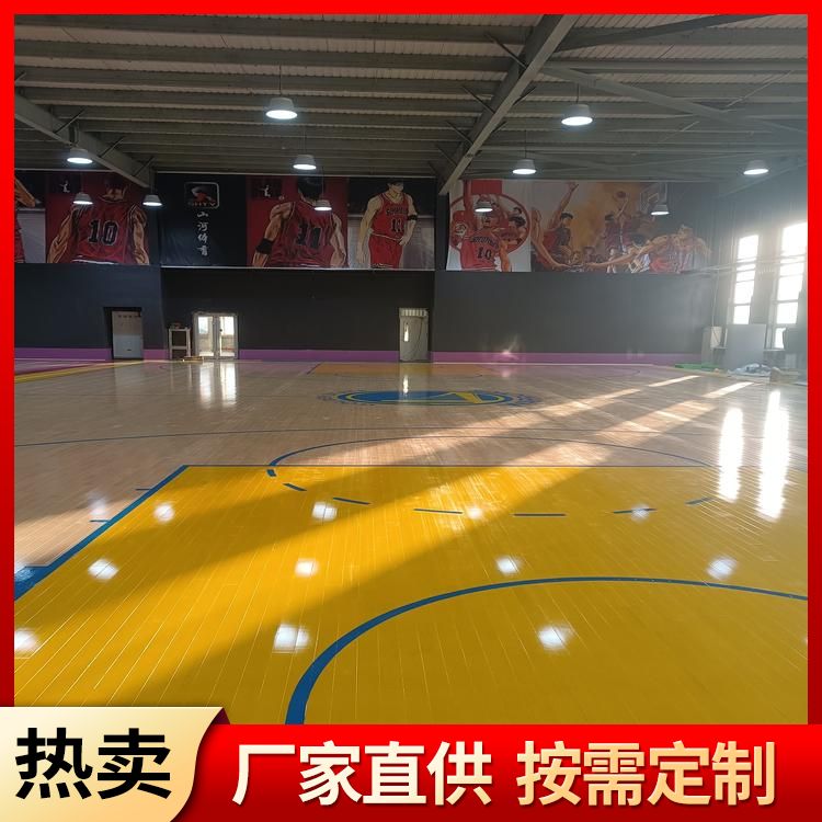  博纳 舞蹈房羽毛球木地板供应 运输方式物流 主辅龙骨 造价