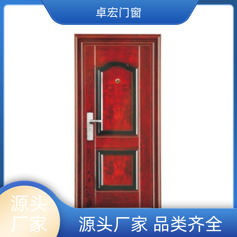 卓宏门窗公共场所防火双开门隔火阻燃按需定制厂家供应