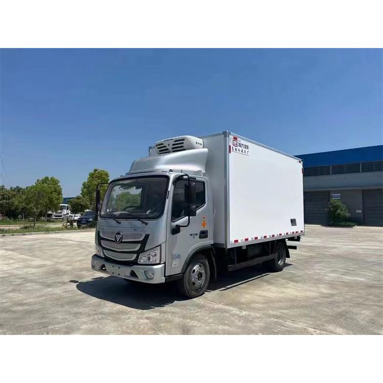 福田欧马可冷藏车 4米2蓝牌 康明斯160马力 保温冷冻保鲜