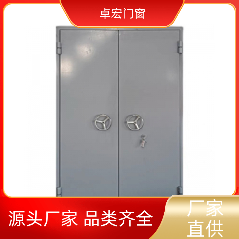 卓宏门窗304不锈钢甲级木质防火门按需定制厂家供应