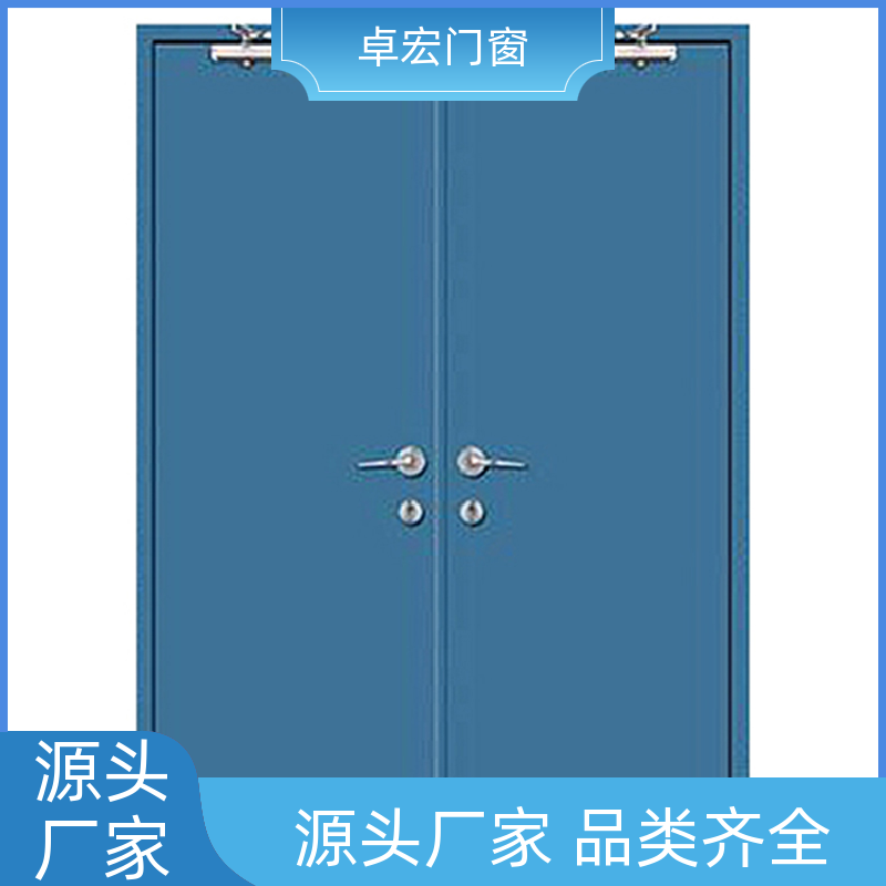 卓宏门窗承接工程甲乙丙级木质防火门隔火阻燃按需定制厂家供应