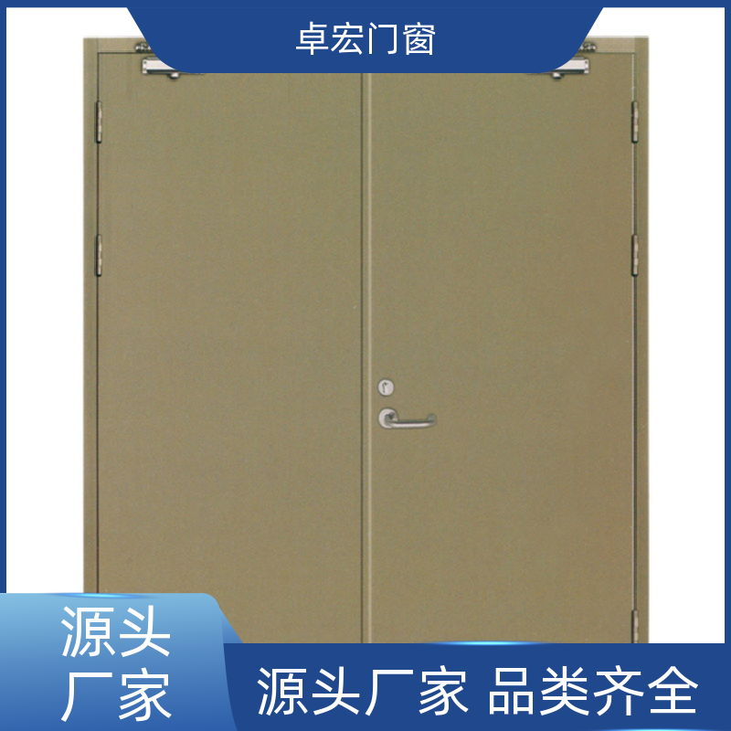 卓宏门窗公共场所甲级钢质防火门隔火阻燃按需定制厂家供应