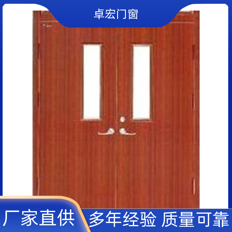 卓宏门窗安全工程丙级钢质防火门现货直发消防通道门厂家供应