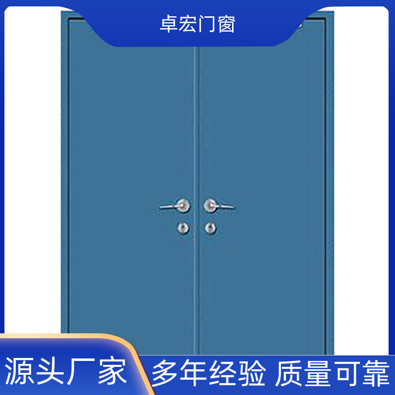 卓宏门窗公共场所甲乙丙级钢质防火门现货直发消防通道门厂家供应