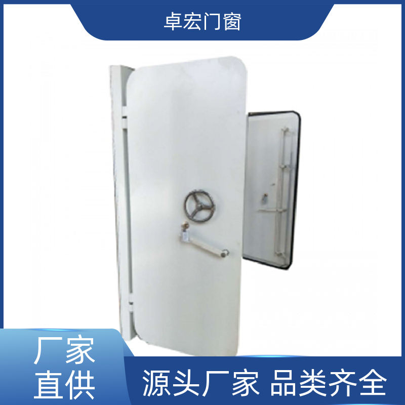 卓宏门窗公共场所防火双开门现货直发消防通道门厂家供应