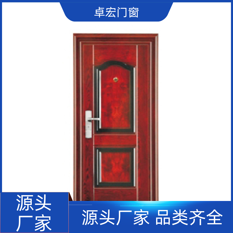 卓宏门窗安全工程甲级木质防火门隔火阻燃消防通道门厂家供应