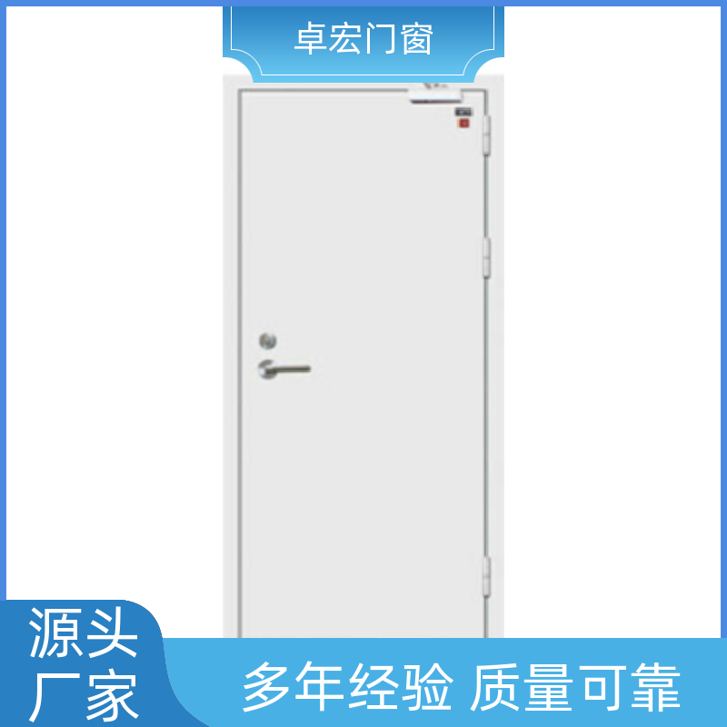 卓宏门窗304不锈钢木质防火门隔火阻燃消防通道门厂家供应