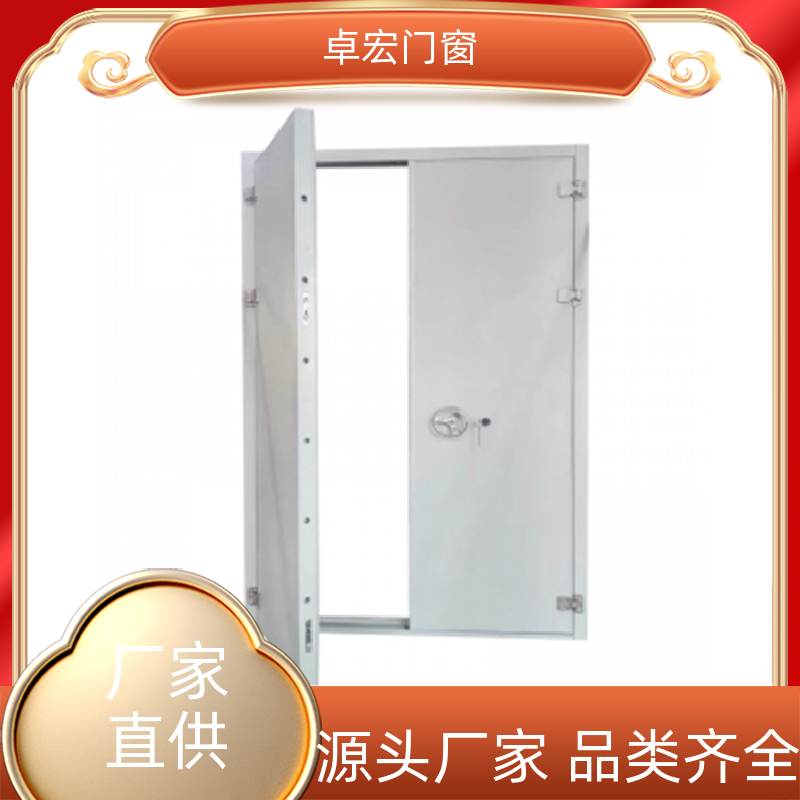 卓宏门窗承接工程甲级钢质防火门隔火阻燃消防通道门厂家供应