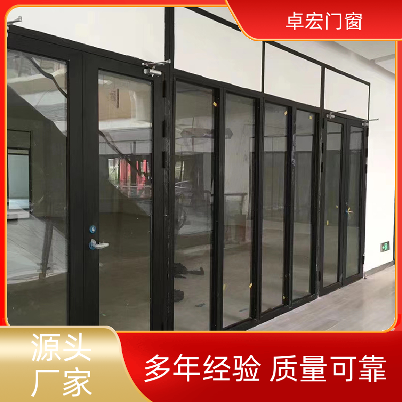 卓宏门窗公共场所乙级木质防火门隔火阻燃消防通道门厂家供应