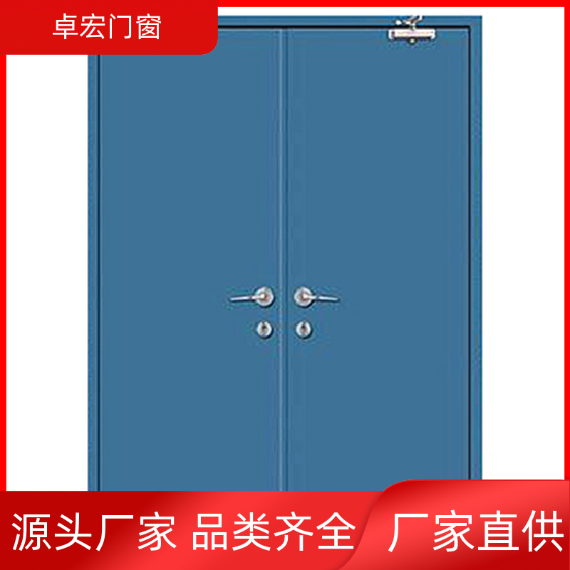 卓宏门窗安全工程乙级木质防火门现货直发严选材质厂家供应