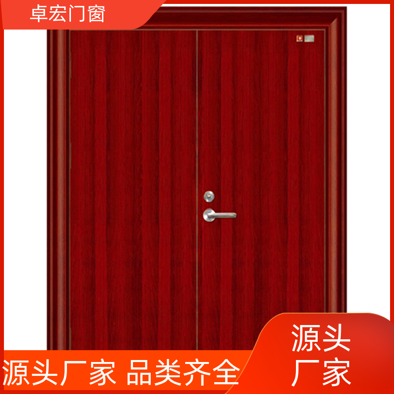 卓宏门窗公共场所甲级钢质防火门隔火阻燃消防通道门厂家供应