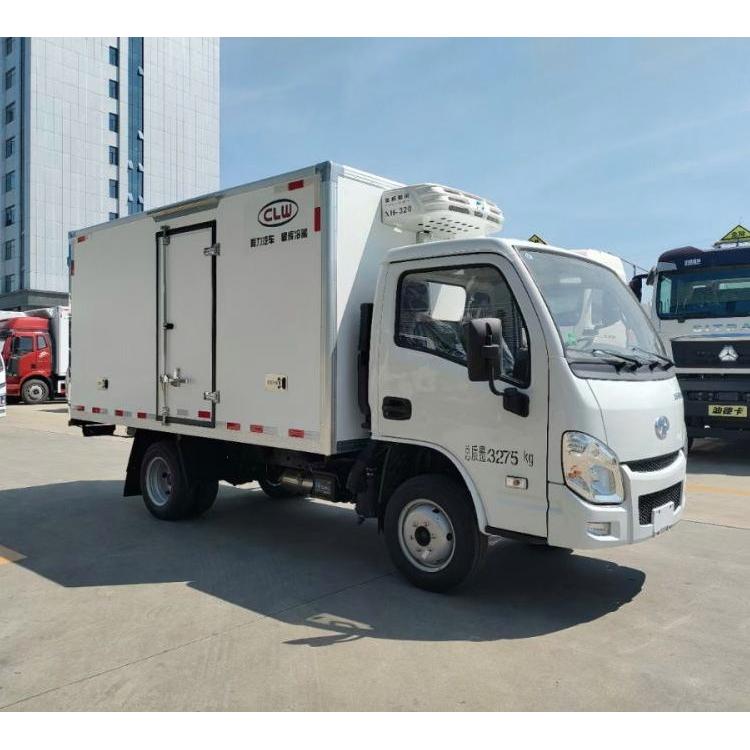 跃进3米2冷藏车 小型蓝牌冷冻车 水果蔬菜运输冷链车