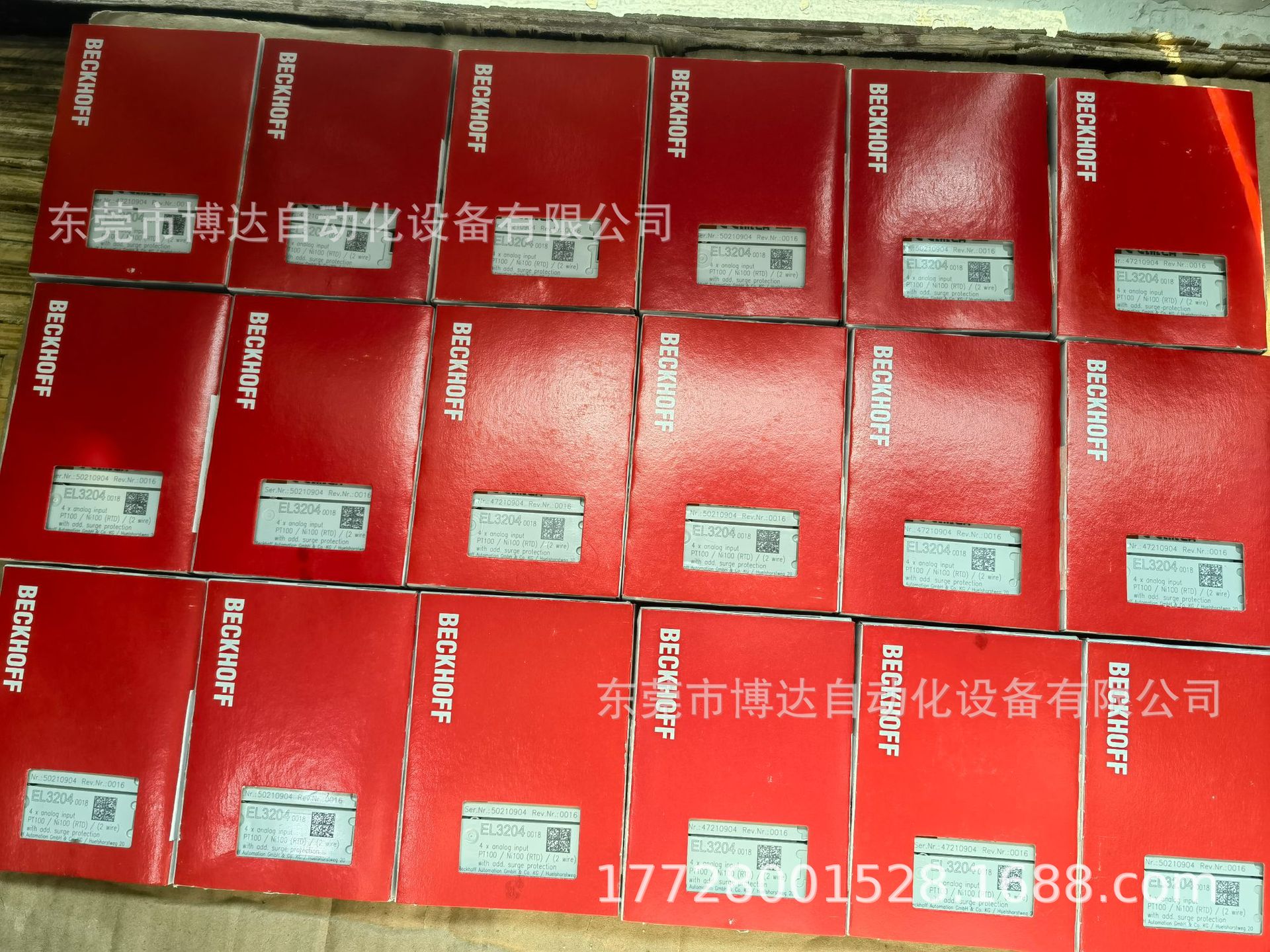 BECKHOFF倍福 EL3204 EL3204-0018全新原装正品实拍现货包邮议价