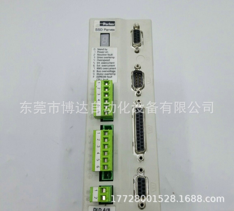 Parker 派克 伺服驱动器 DLD13004R 全新原装正品实拍现货议价咨询