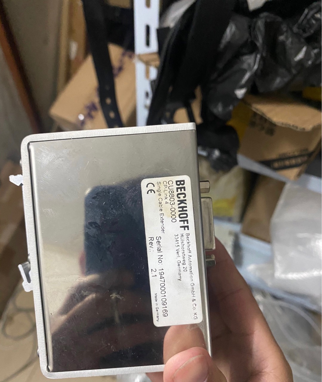 BECKHOFF德国倍福CU8803-0000模块原装全新正品库存现货实拍议价