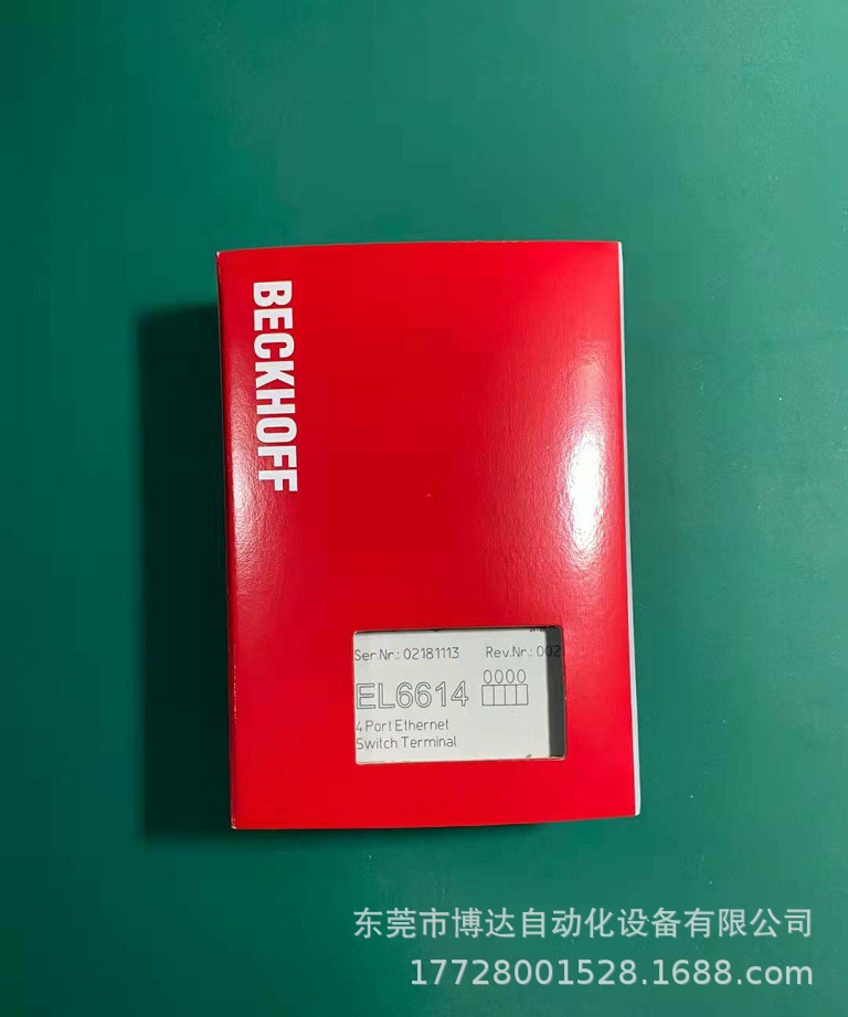 倍福BECKHOFF模块EL6614 KL6001 EL6601 EL6224全新原装正品现货议价