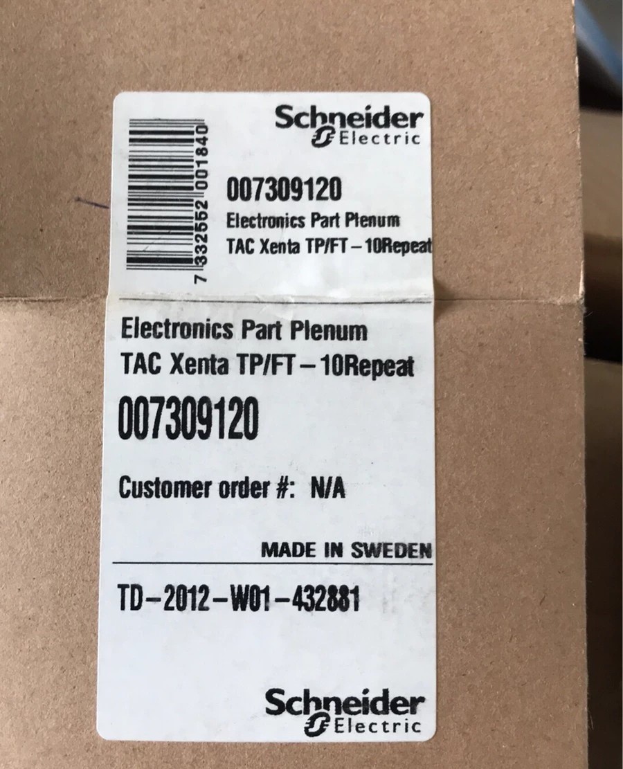 TAC XENTA TP/FT 楼宇自控系统 REPEATER 全新原装正品现货实物议价