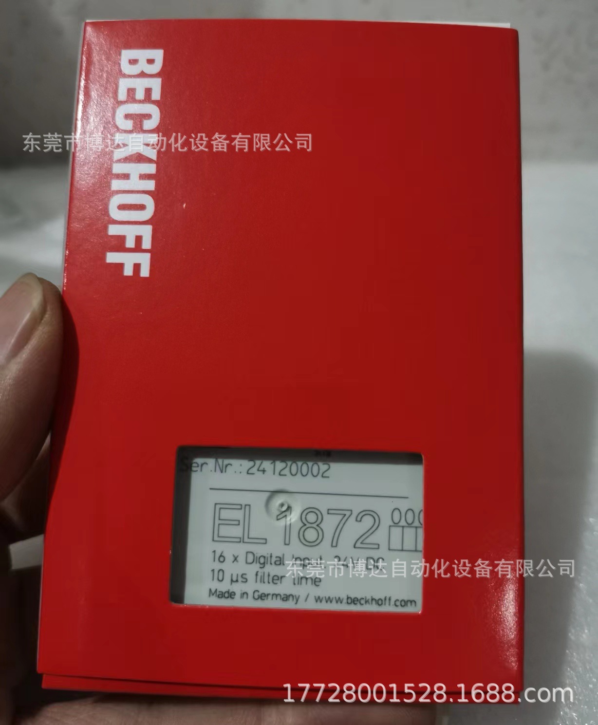 倍福BECKHOFF模块 EL1872全新原装正品保障现货实拍议价