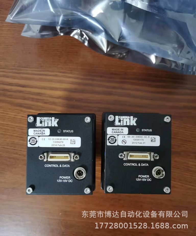 DALSA达尔萨S3-20-04K40-00-R高速工业相机 全新原装正品现货议价