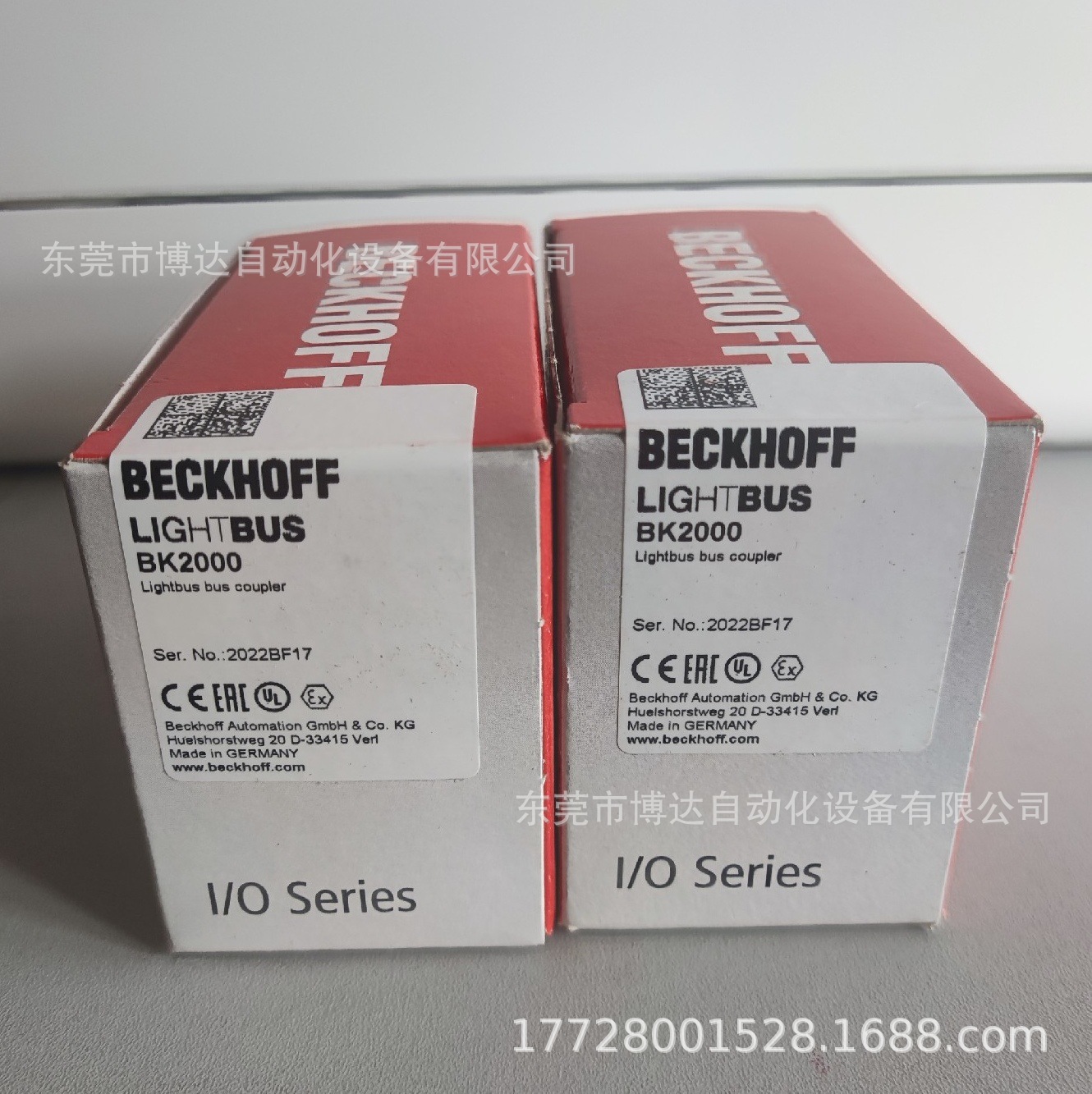 低价供应全新原装BECKHOFF倍福模块 BK2000 正品现货实拍议价