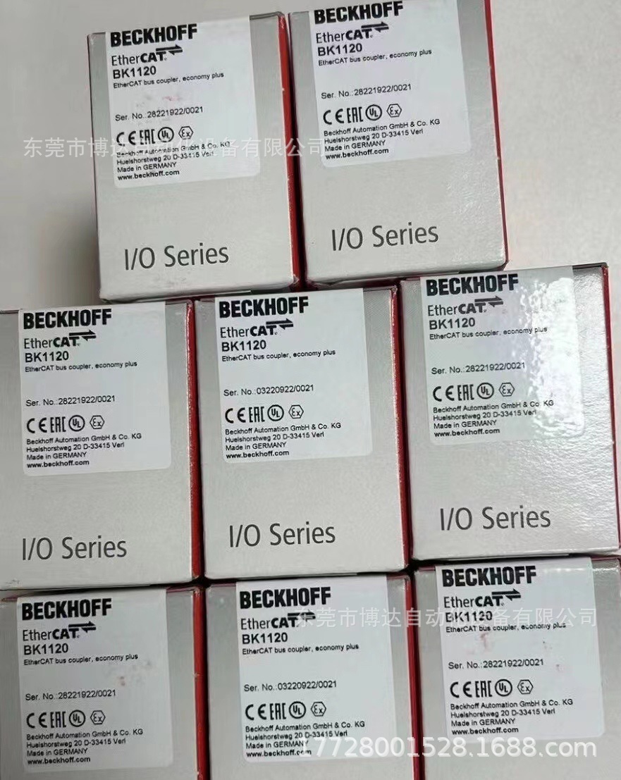 倍福BECKHOFF模块 BK1120 全新原装正品保障现货实物拍摄议价