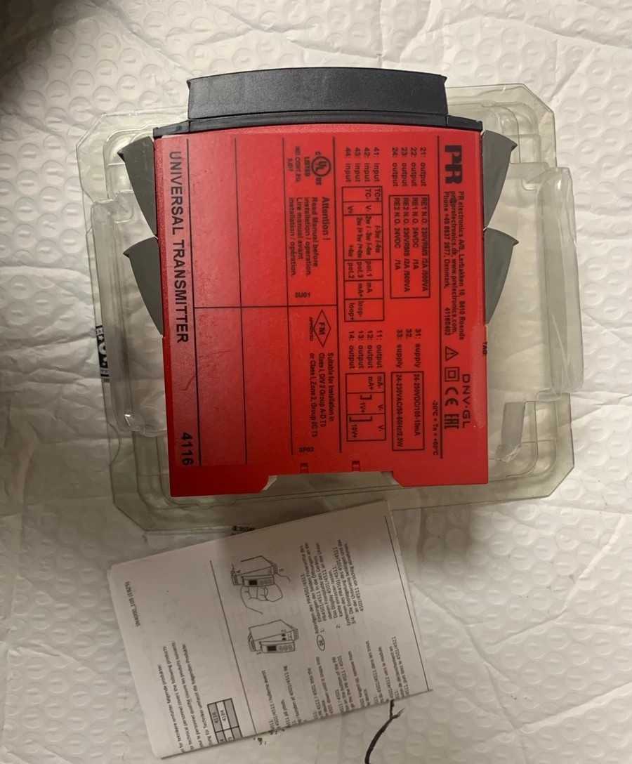 供应丹麦PR佩勒5104B/4116/2204B/2231通用变送器 原装现货议价