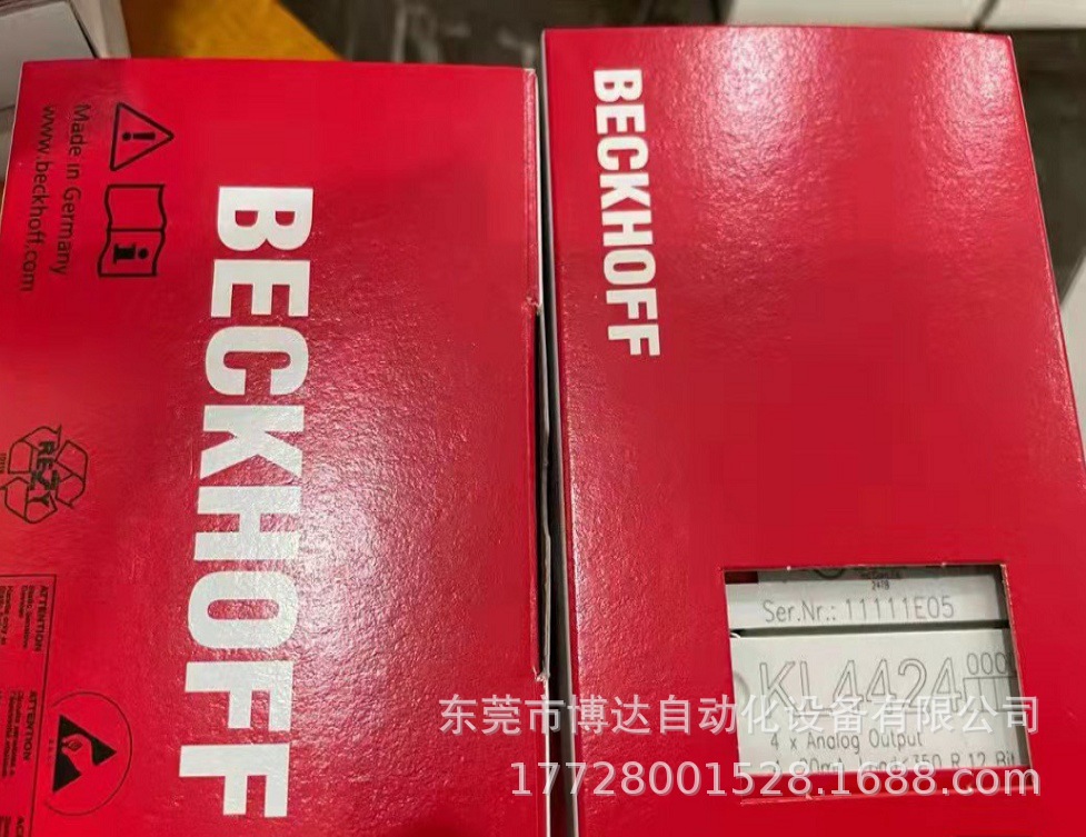 低价供应倍福BECKHOFF模块KL4424 全新原装正品现货实物拍摄议价