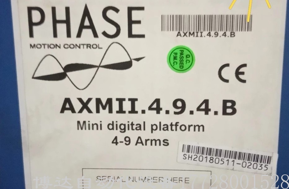 PHASE运动控制器 AXMII.4.9.4.B 全新现货原装 正品实物拍摄议价