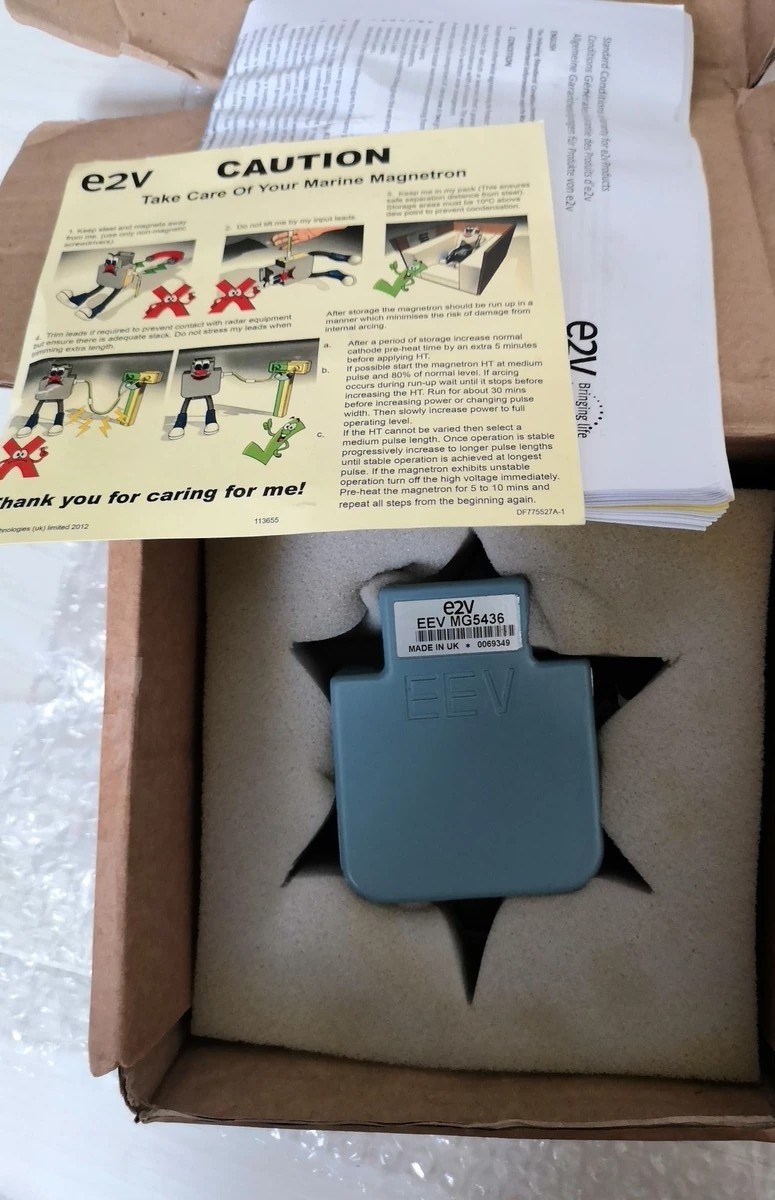 船用雷达磁控管X波段E2V - MG5436: 25KWSerial Number:69349原装议价