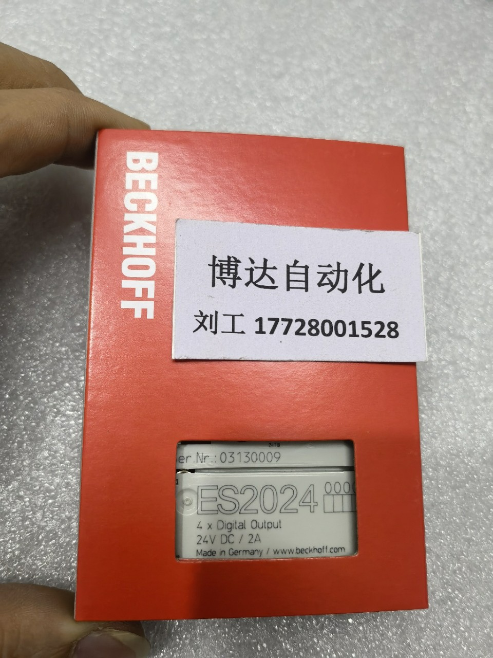 ES2022 倍福BECKHOFF模块 全新原装实物拍摄当天顺丰包邮议价