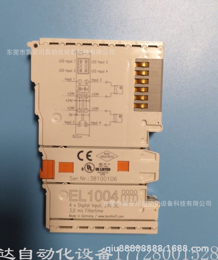 全新原装正品德国倍福BECKHOFF模块 EL1004 实物现拍优惠询价