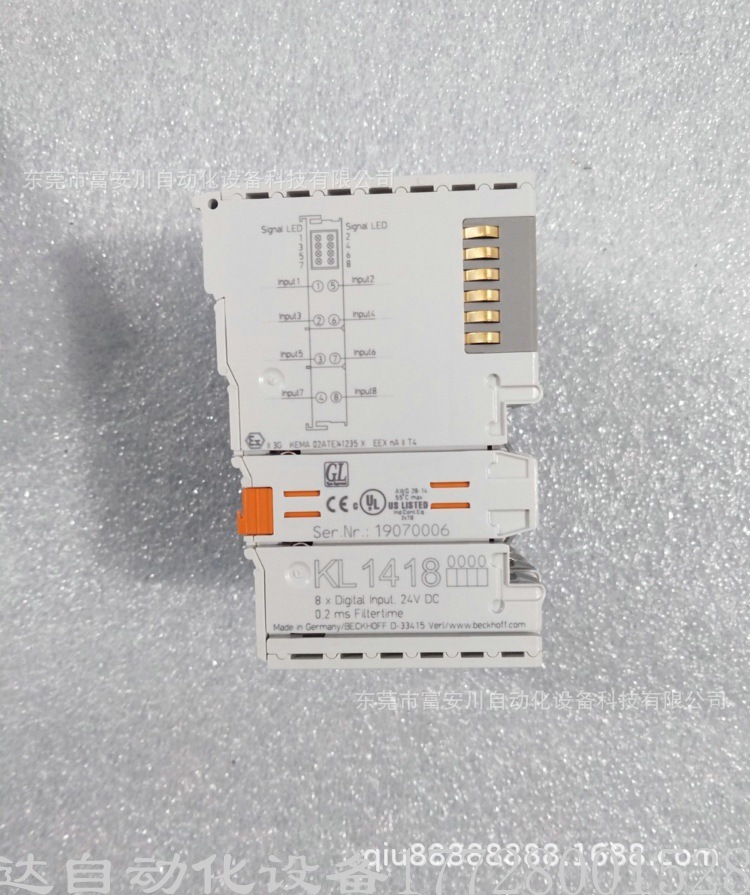 倍福BECKHOFF模块德国 KL1418 全新原装正品现货实物拍摄优惠询价