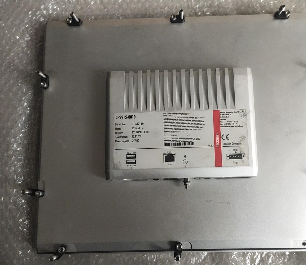 低价供应倍福BECKHOFF触摸屏 CP2915-0010 原装正品现货实拍议价