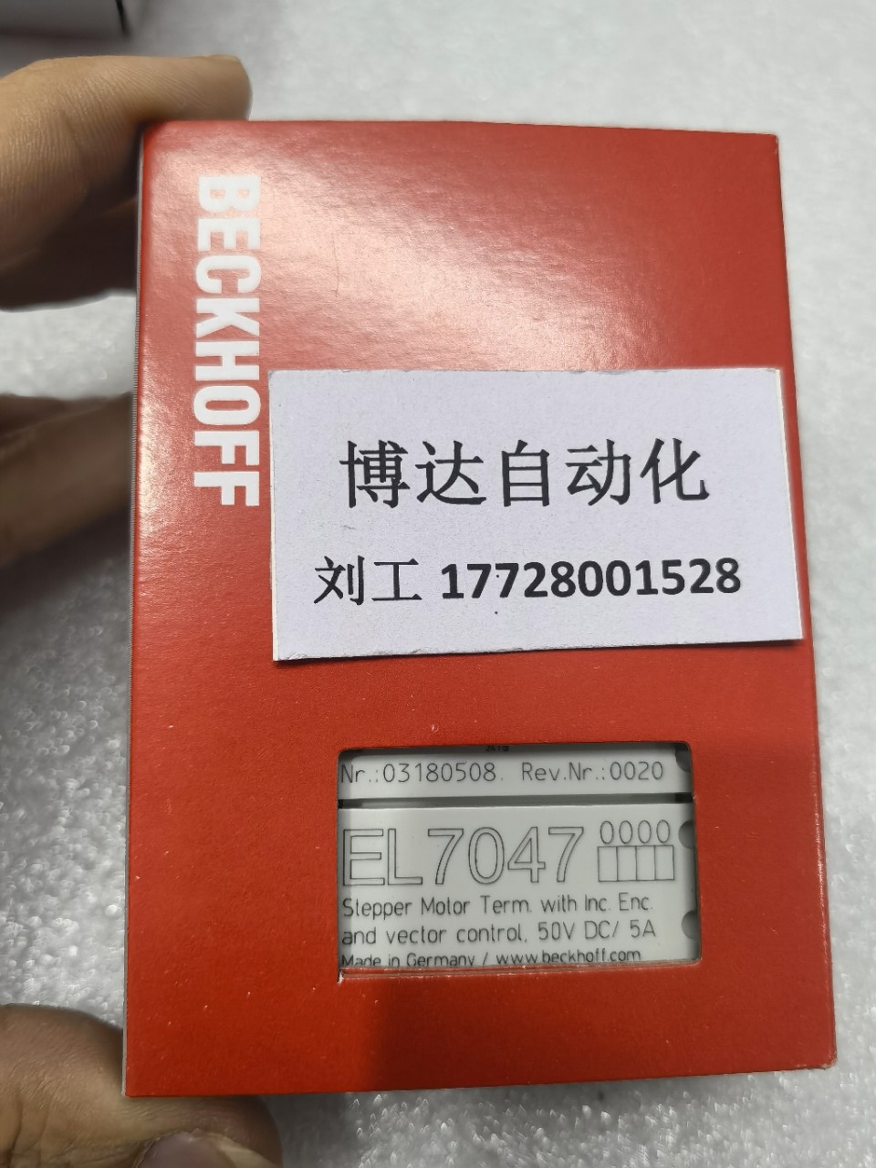 EL9011 倍福BECKHOFF模块 端子盖板实物拍摄当天顺丰包邮议价