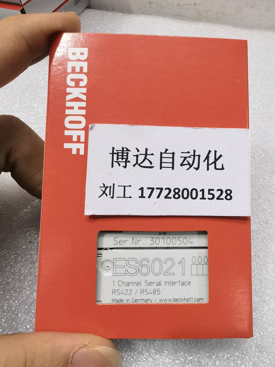 ES9410 倍福BECKHOFF模块 全新原装实物拍摄现货顺丰包邮议价