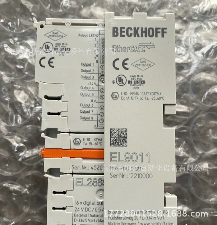 低价供应倍福BECKHOFF模块 EL9011 全新原装正品保障现货实拍议价