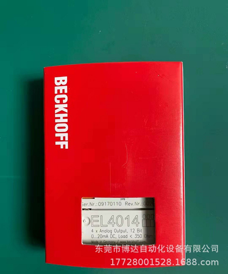 EL4024 EL4014 EL4022倍福BECKHOFF模块全新原装正品现货实拍议价