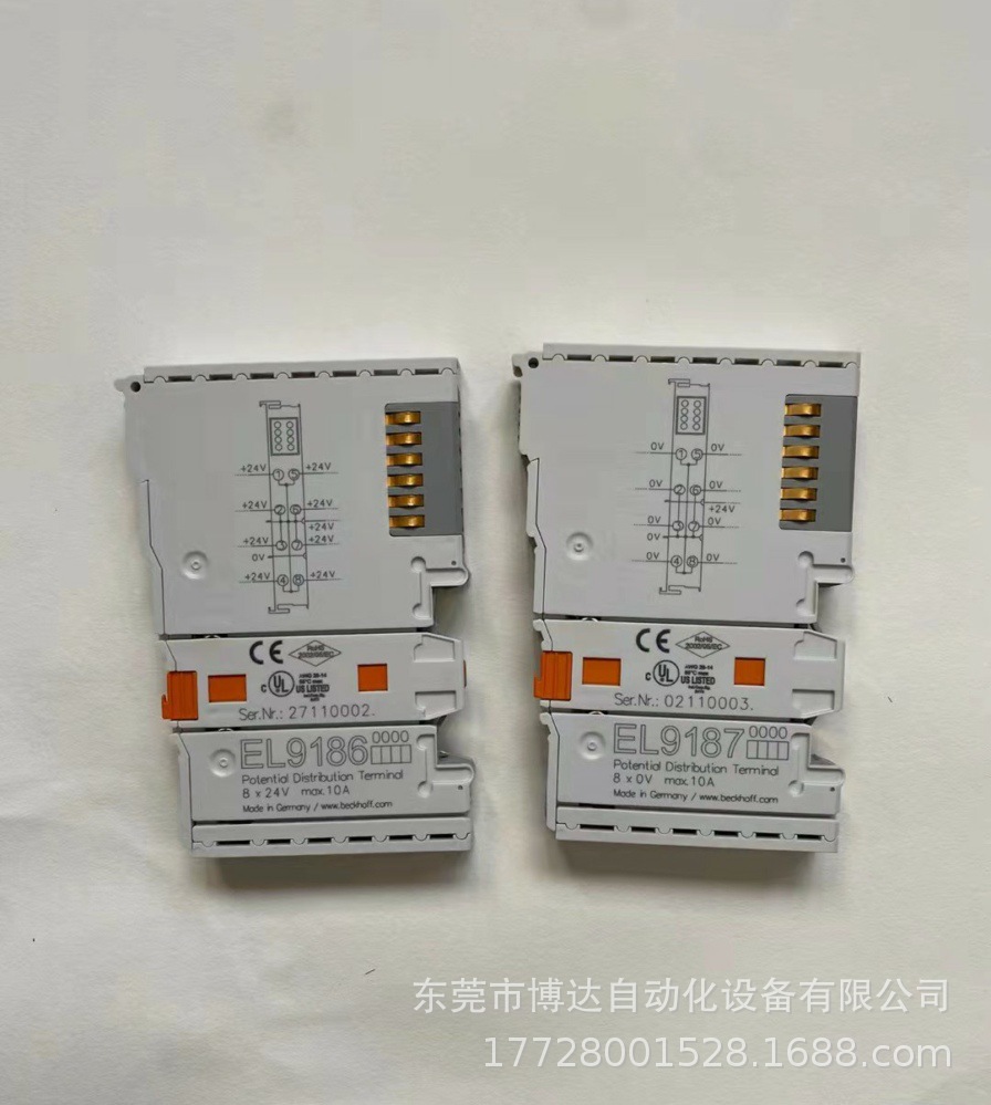 倍福BECKHOFF模块 EL9186 全新原装正品现货实拍质保1年包邮议价