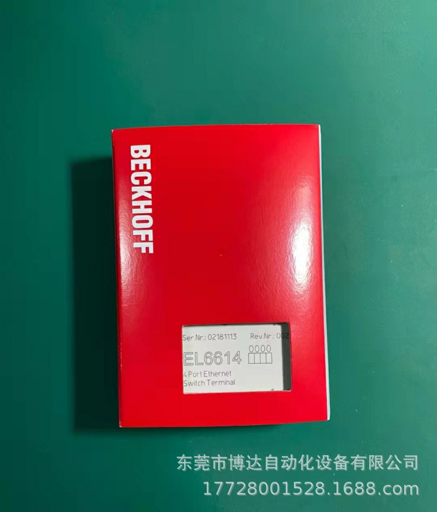 优惠供应倍福BECKHOFF模块 EL6614 全新原装正品保障现货实拍议价