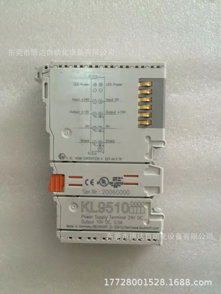 低价供应倍福BECKHOFF模块 KL9510 全新原装正品保障现货实拍议价