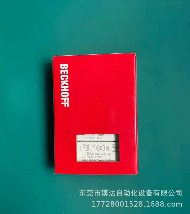 倍福BECKHOFF模块EL1004 EL3124 EL2124全新原装现货实拍议价