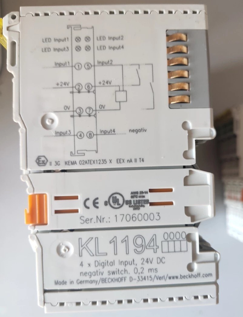 倍福BECKHOFF全新原装模块 KL1194正品保障现货实物拍摄议价