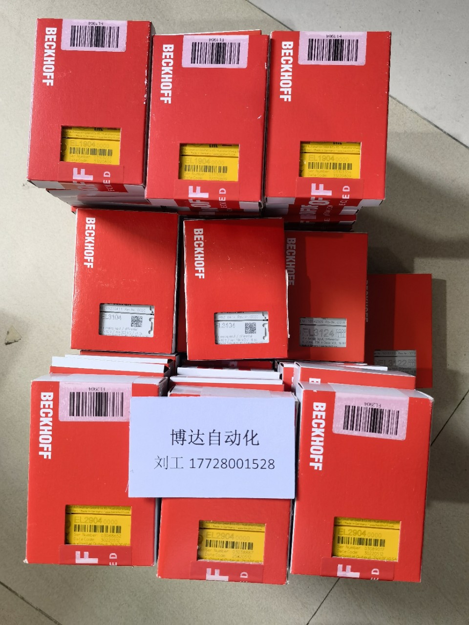EL2904 倍福BECKHOFF模块 全新原装现货实物拍摄议价质保一年