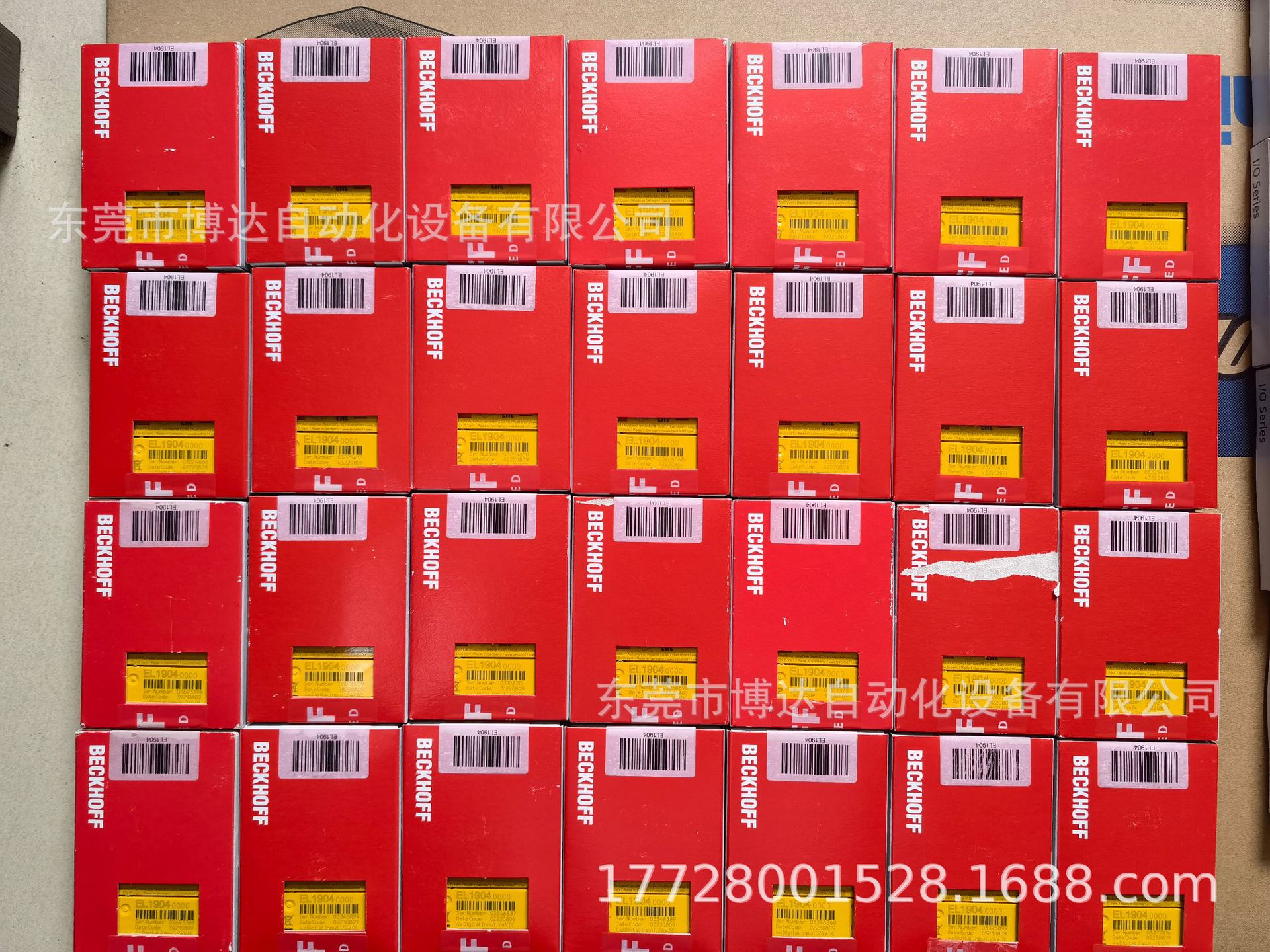 全新原装正品BECKHOFF德国倍福 EL2904 模块实物拍摄正品现货议价