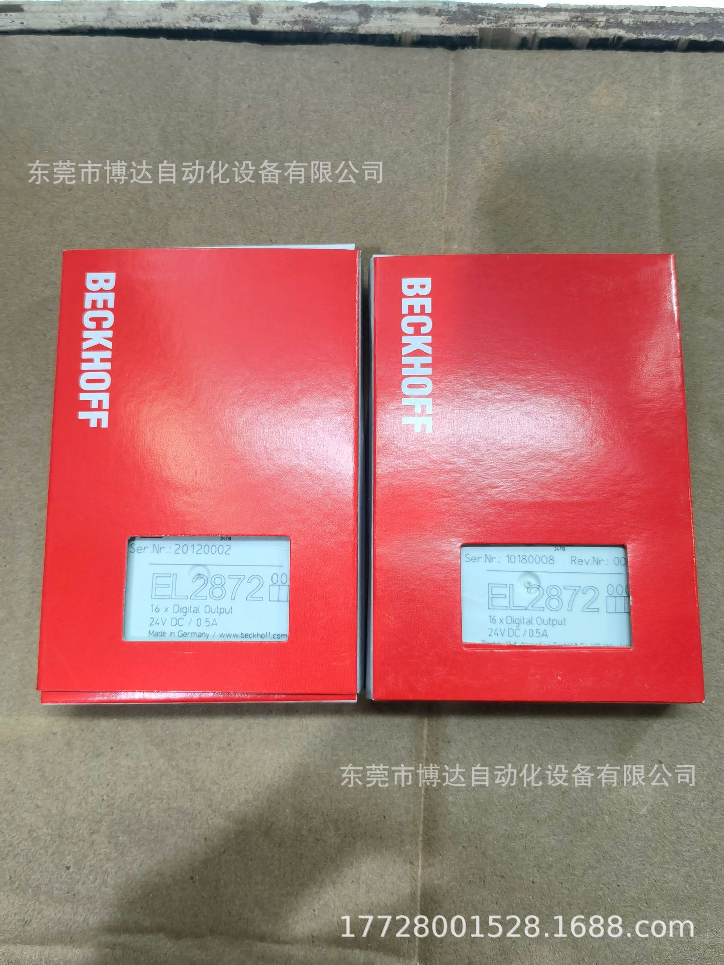倍福BECKHOFF模块 EL2872 EL2872-0010全新原装现货实拍议价