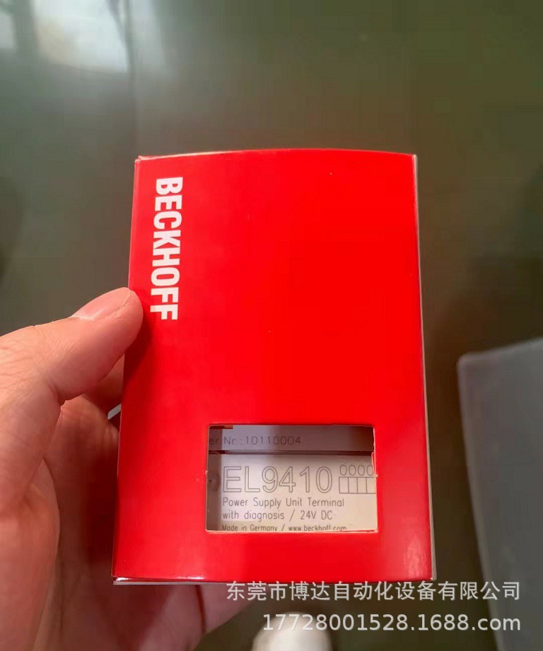 供应倍福BECKHOFF模块 EL9410 全新原装正品保障现货实物拍摄议价