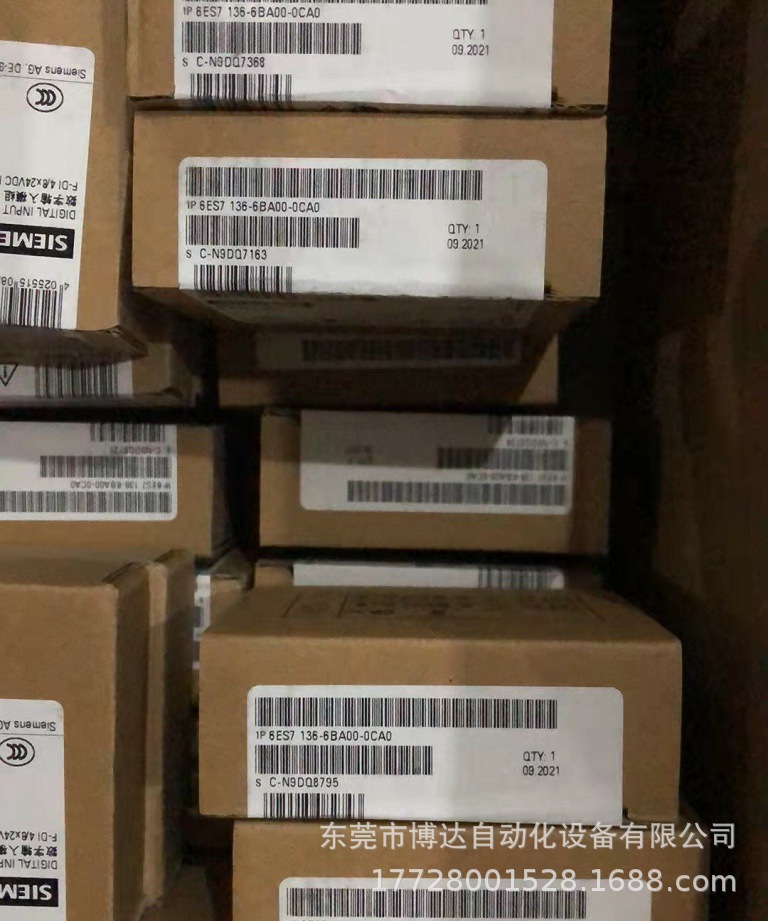西门子安全模块6ES7136-6BA00-0CA0全新原装正品现货实拍议价