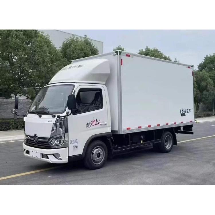 国六福田奥铃M卡冷藏车 3.7米微卡货箱 城市小型冷链配送运输车