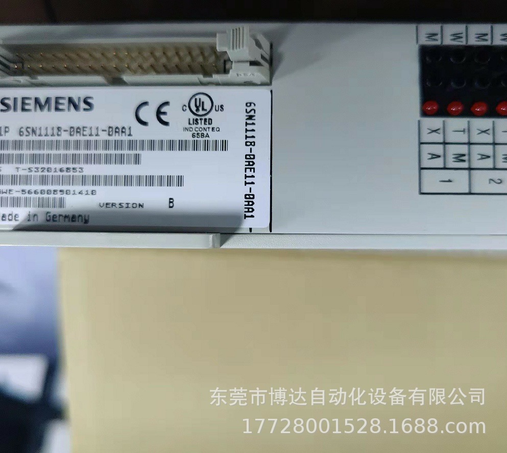 供应6SN1118-0AE11-0AA1西门子611轴卡 全新原装正品现货实拍议价