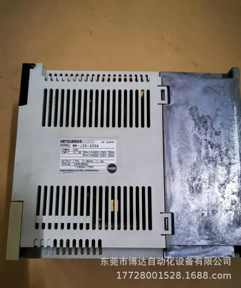 三菱MR-J2S-200A伺服驱动器 全新原装正品质保现货实物拍摄议价